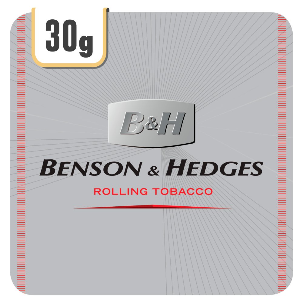 Benson & Hedges Silver Rolling Tobacco 5 x 30g (150g)