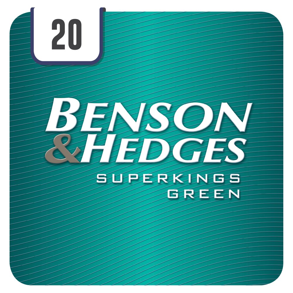 Benson & Hedges Superkings Green 20 Cigarettes