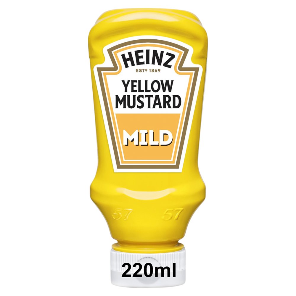 Heinz Mild Yellow Mustard 8 x 240g