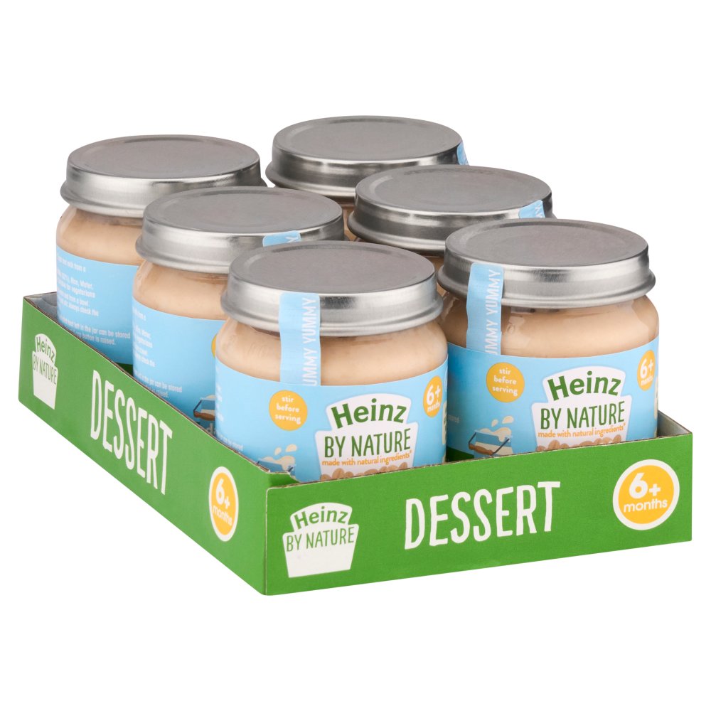Heinz Creamy Porridge Baby Food Jar 6 x 120g
