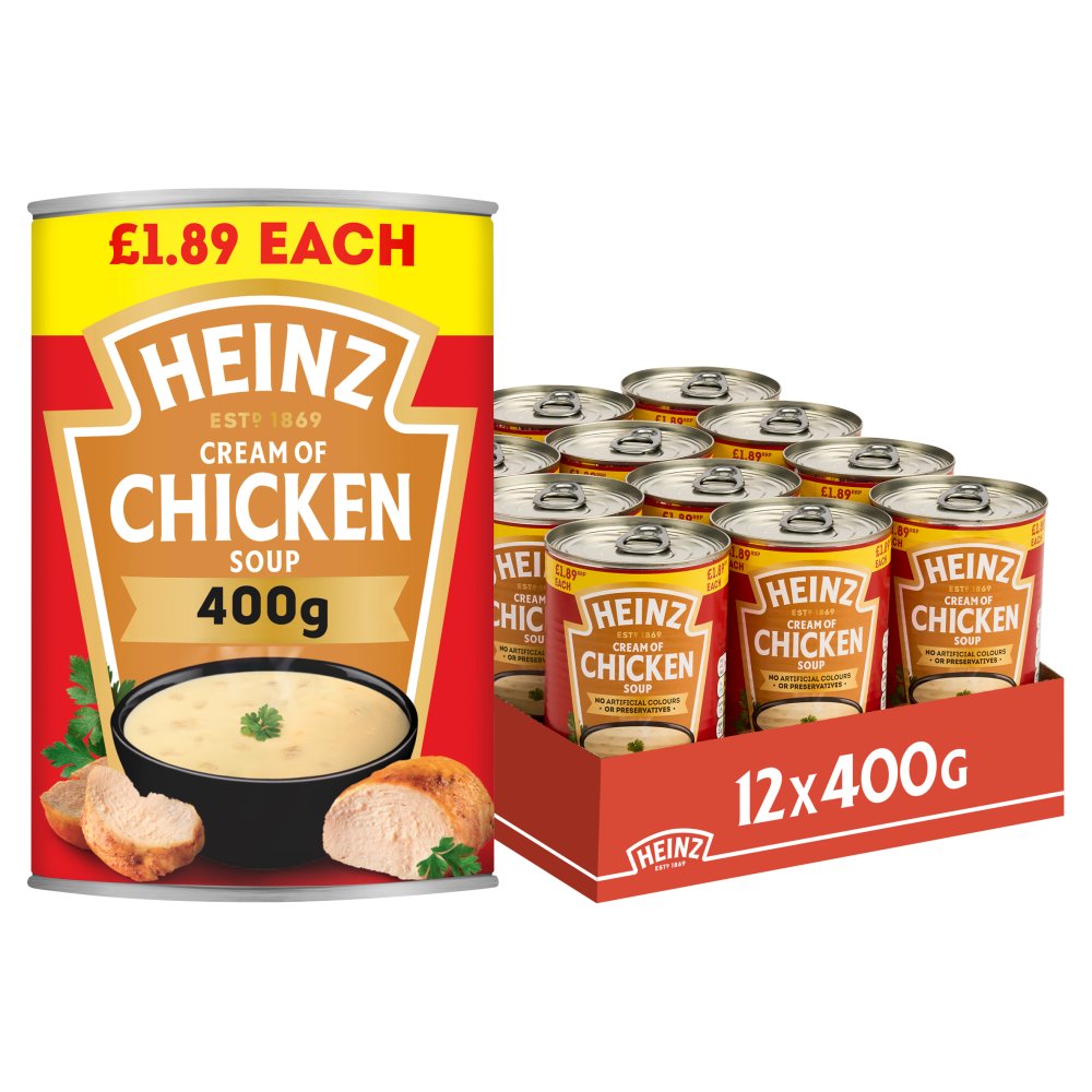 Heinz Cream of Chicken Soup PMP 400g