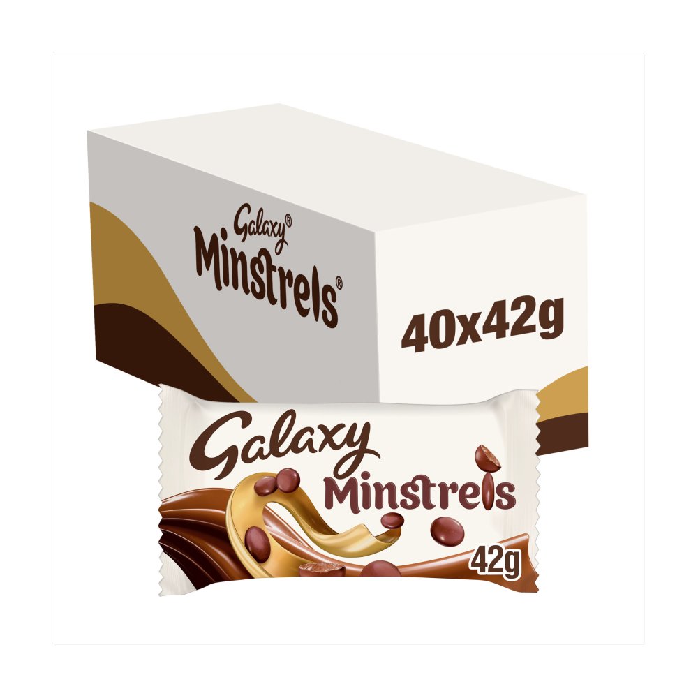 Galaxy Minstrels Milk Chocolate Bag 42g