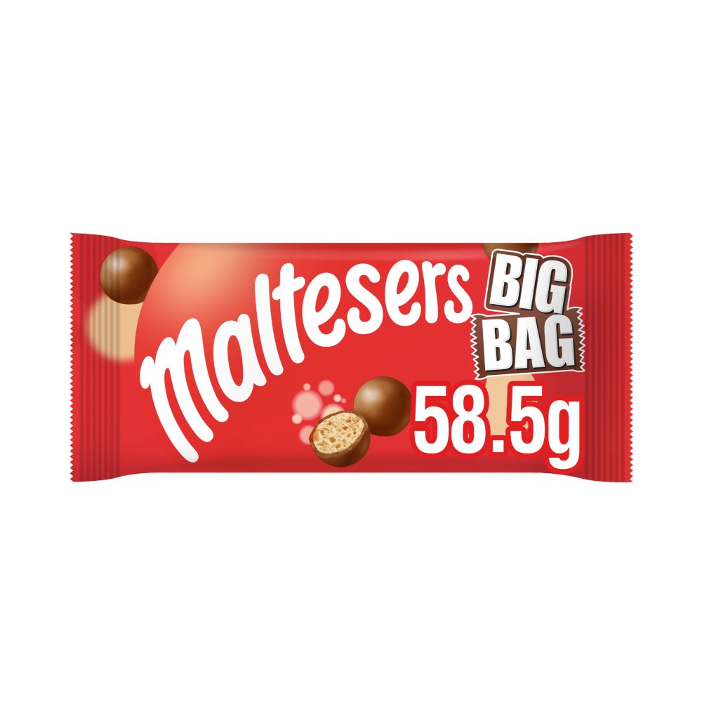Maltesers Milk Chocolate Bag 58.5g