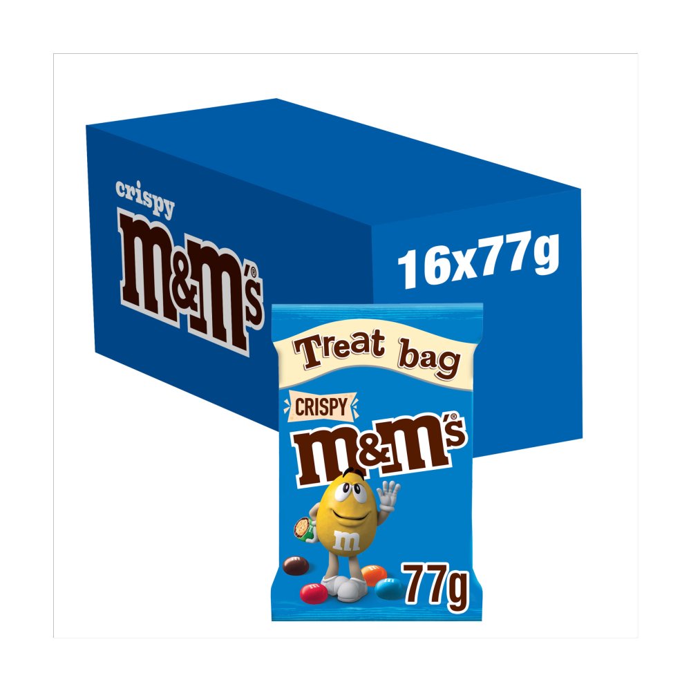 M&M'S Milk Chocolate Crispy Bag 77g
