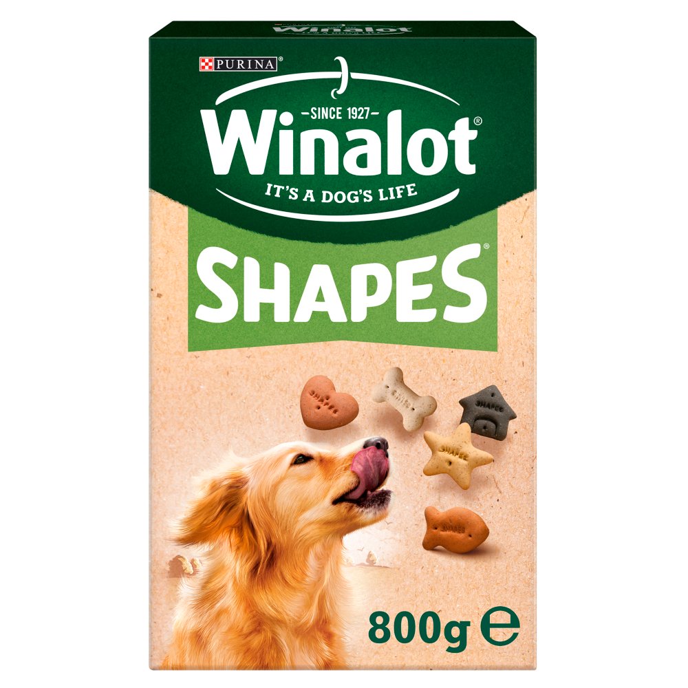 WINALOT Shapes Dog Biscuits 800g