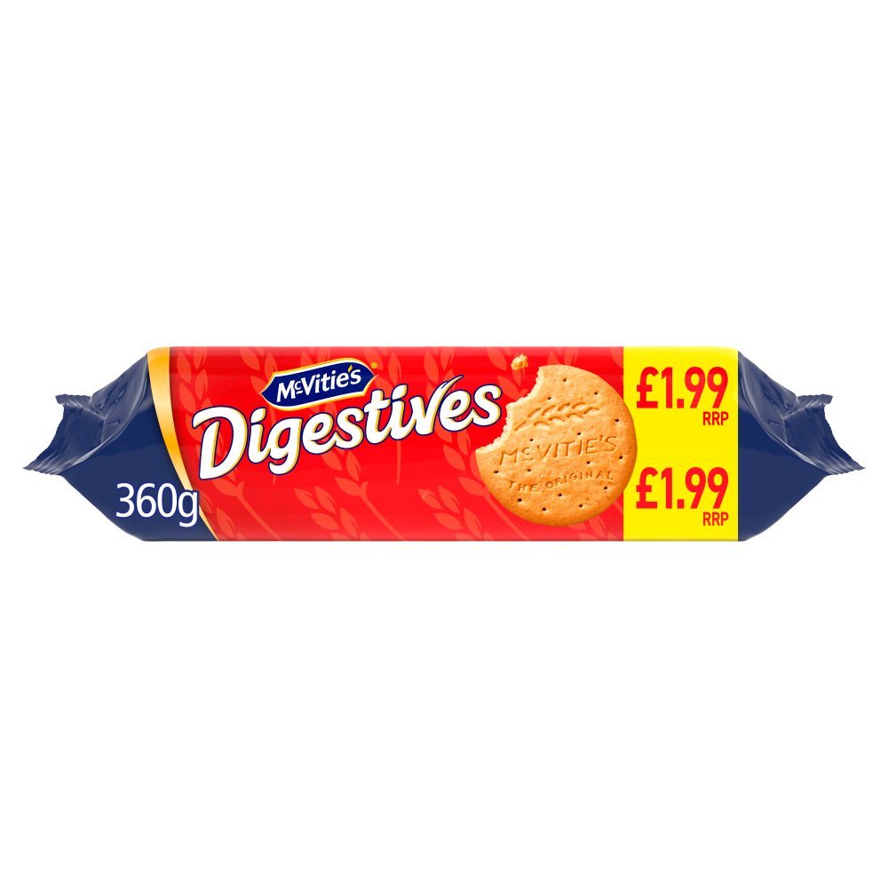 McVitie's Digestives The Original Biscuits 360g £1.99 PMP