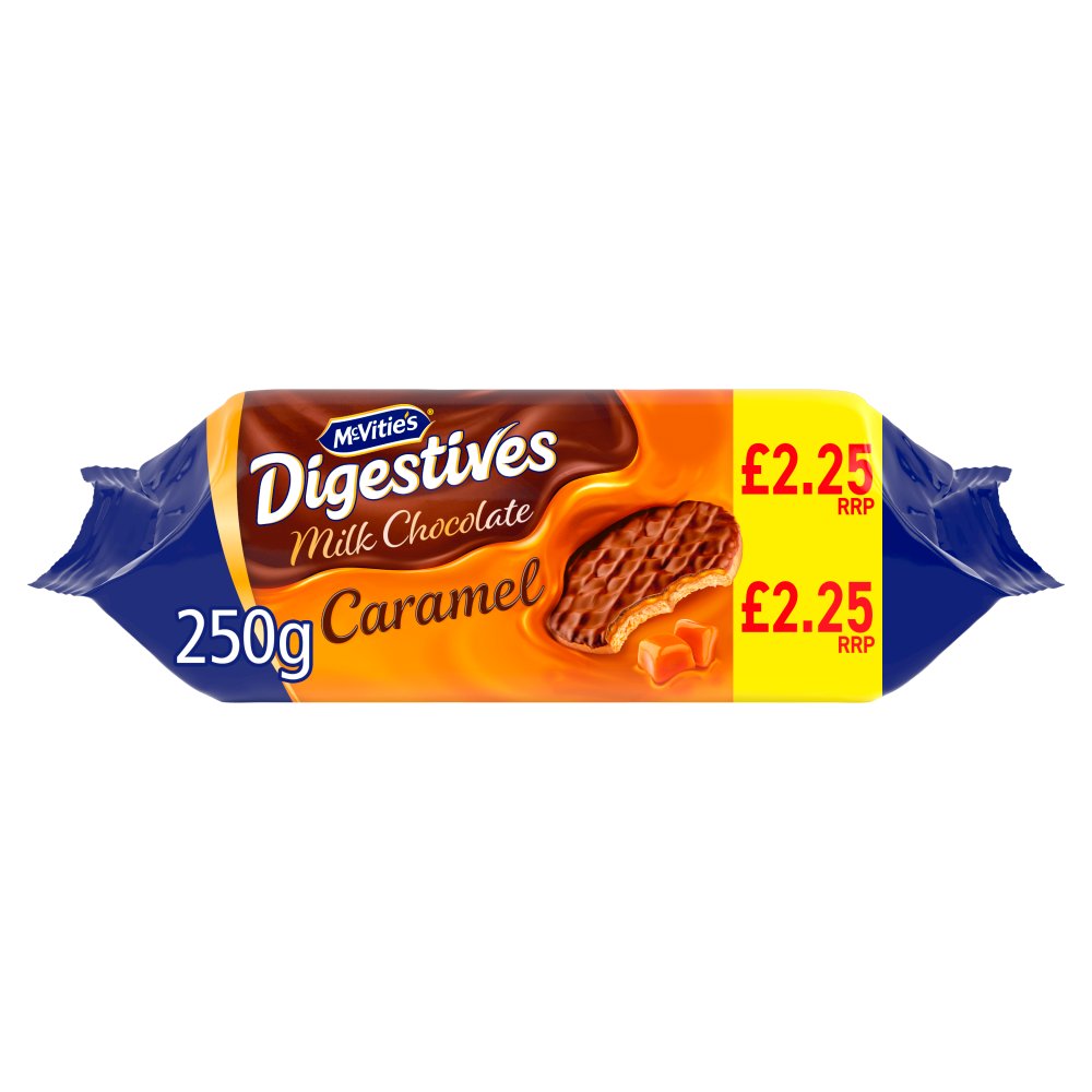 McVitie's Caramel Digestive Biscuits 250g £2.25