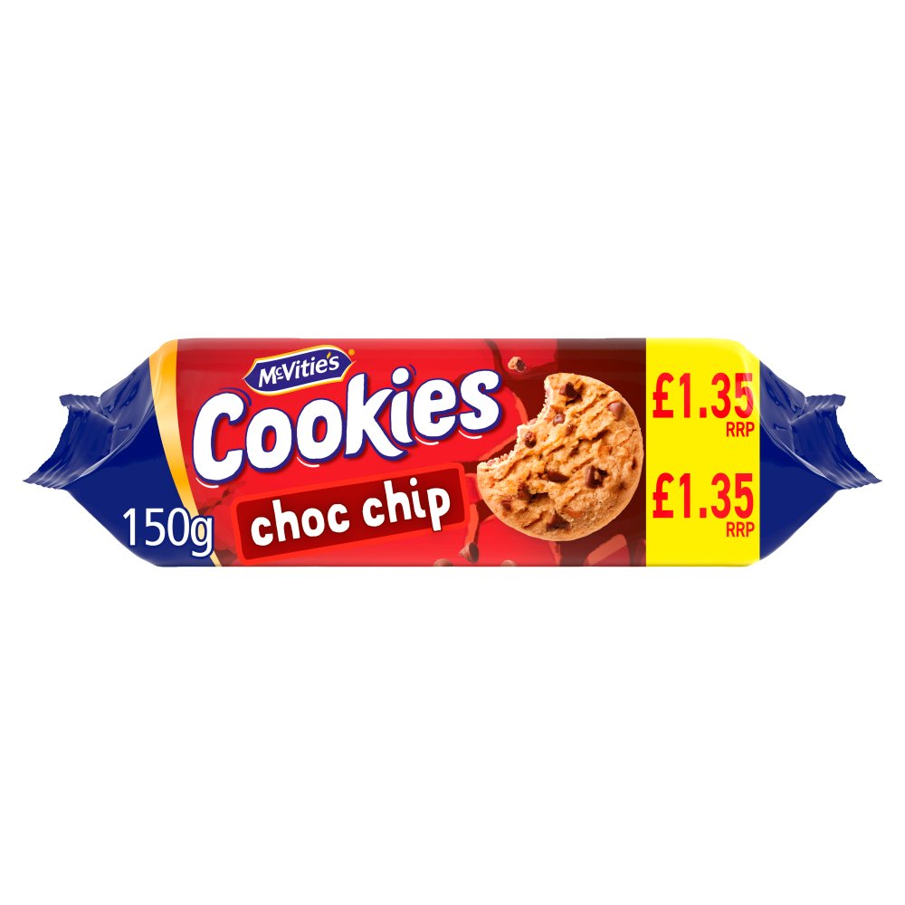 McVitie's The Chunky One Choco Chip Cookies 150g