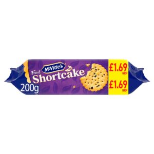 McVitie's Fruit Shortcake Biscuits 200g PMP £1.69