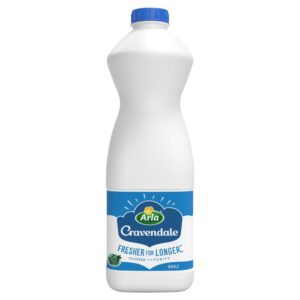 Arla Cravendale Filtered Fresh Whole Milk 1L Fresher for Longer
