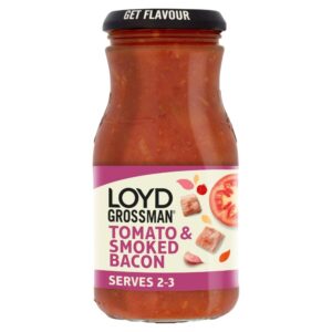 Loyd Grossman Tomato & Smoked Bacon Pasta Sauce 350g