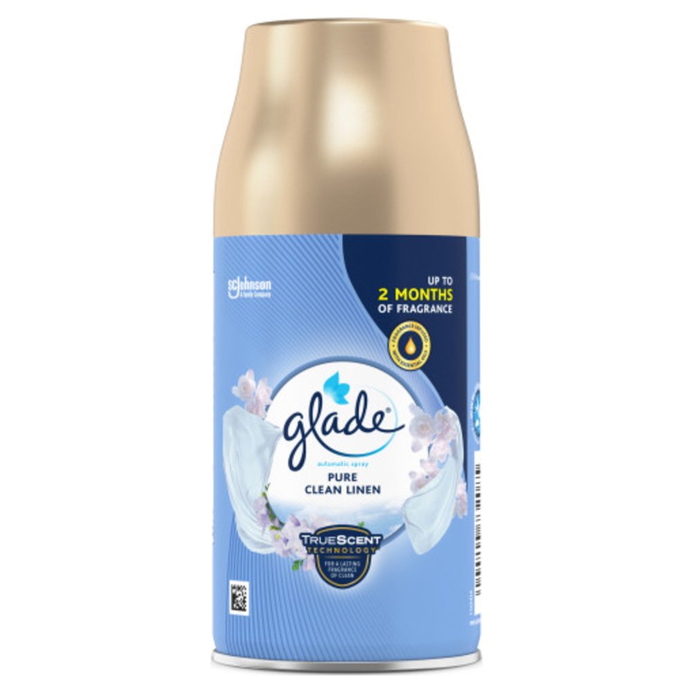 Glade Automatic Spray Refill Air Freshener Clean Linen £3.99 PMP 269ml
