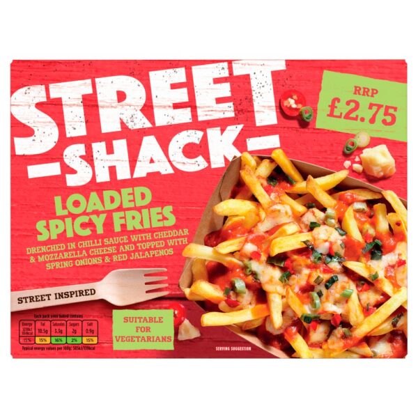 Street Shack Loaded Spicy Fries 250g