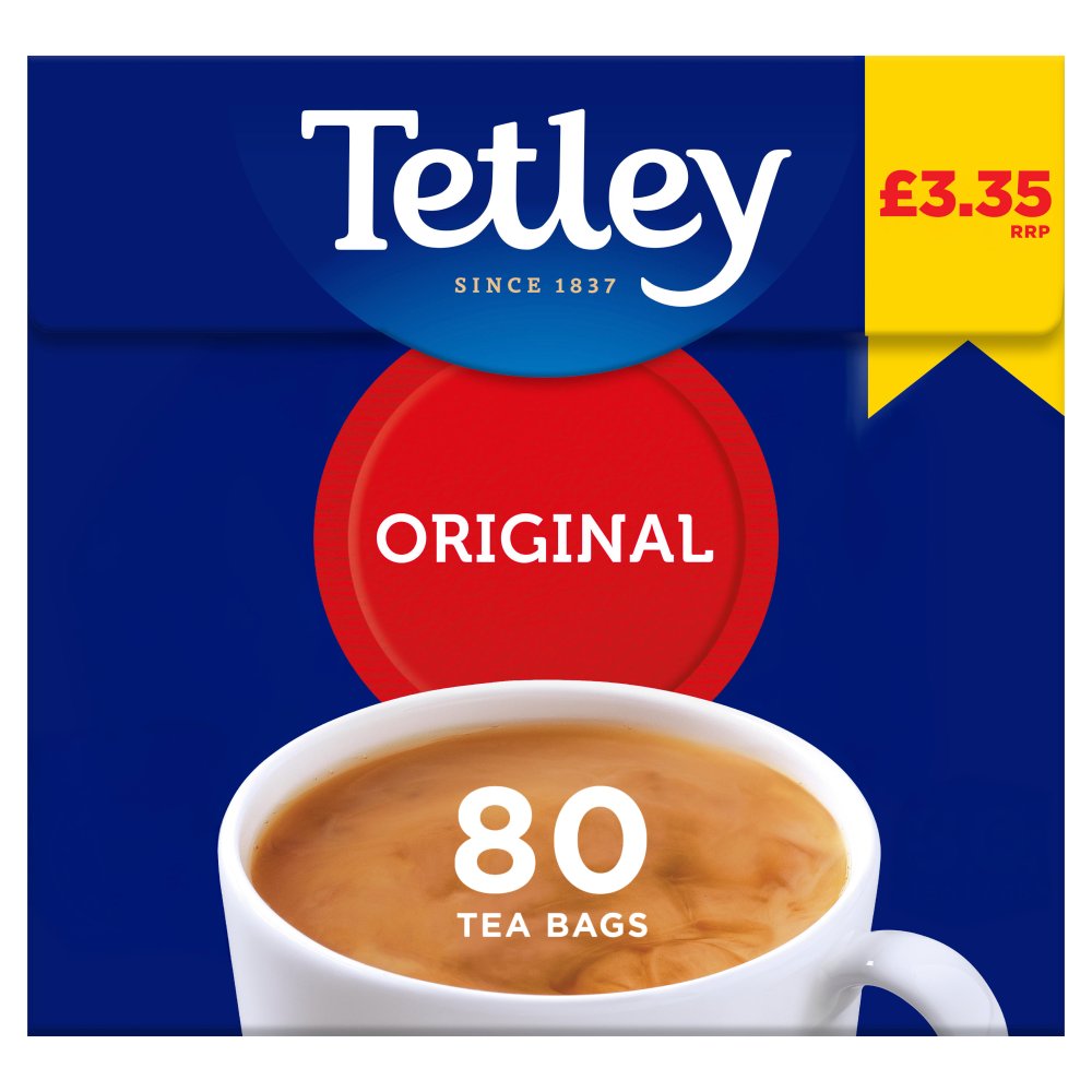 Tetley 80 Original Tea Bags 250g