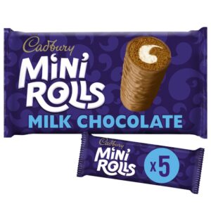 Cadbury Milk Chocolate Mini Rolls Cakes 5 pack