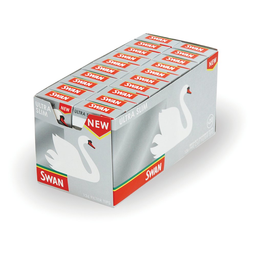 Swan Ultra Slim 20 Filter Tips Box