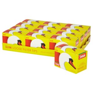 Swan Slim Loose Filter Tips 12 x 11.5g