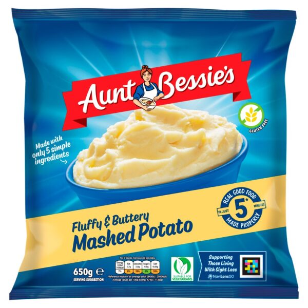 Aunt Bessie's Mashed Potato 650g