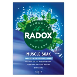 Radox Mineral Therapy Bath Salts Muscle Soak 400 g