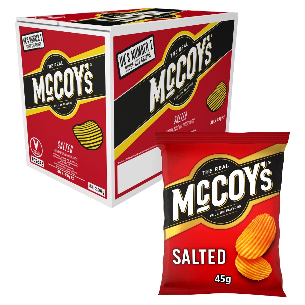 McCoy's Salted Grab Bag Crisps 45g