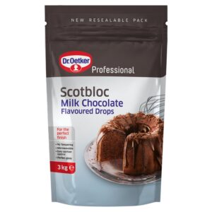 Dr. Oetker Professional Scotbloc Milk Chocolate Flavoured Drops 3kg