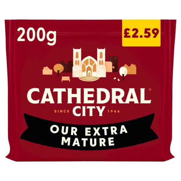 Cathedral City Our Extra Mature Cheddar Cheese 200g