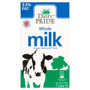 Dairy Pride Whole Milk Longer Lasting UHT Milk 1 Litre