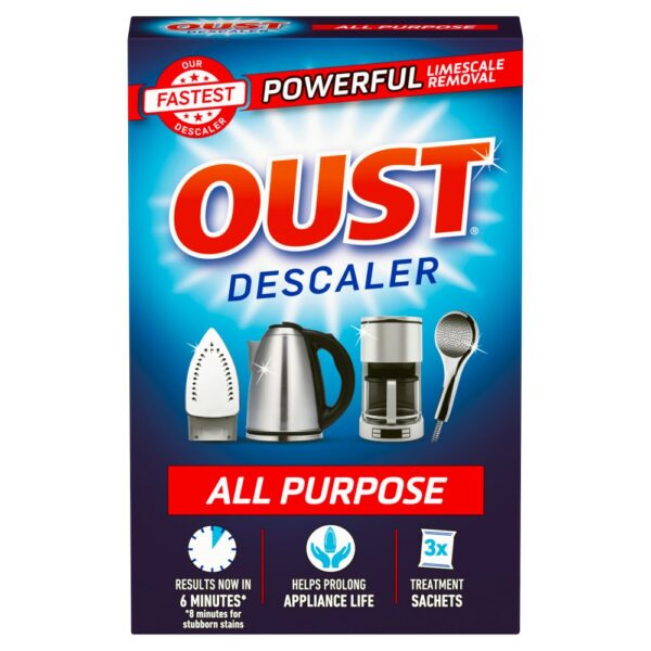 Oust All Purpose Descaler 3 x 25ml Sachets