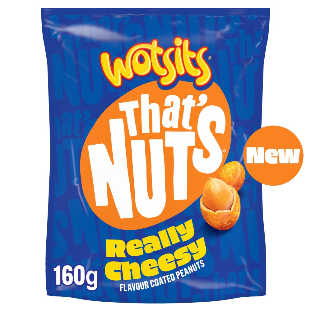 That’s Nuts Wotsits Really Cheesy Sharing Coated Peanuts 160g