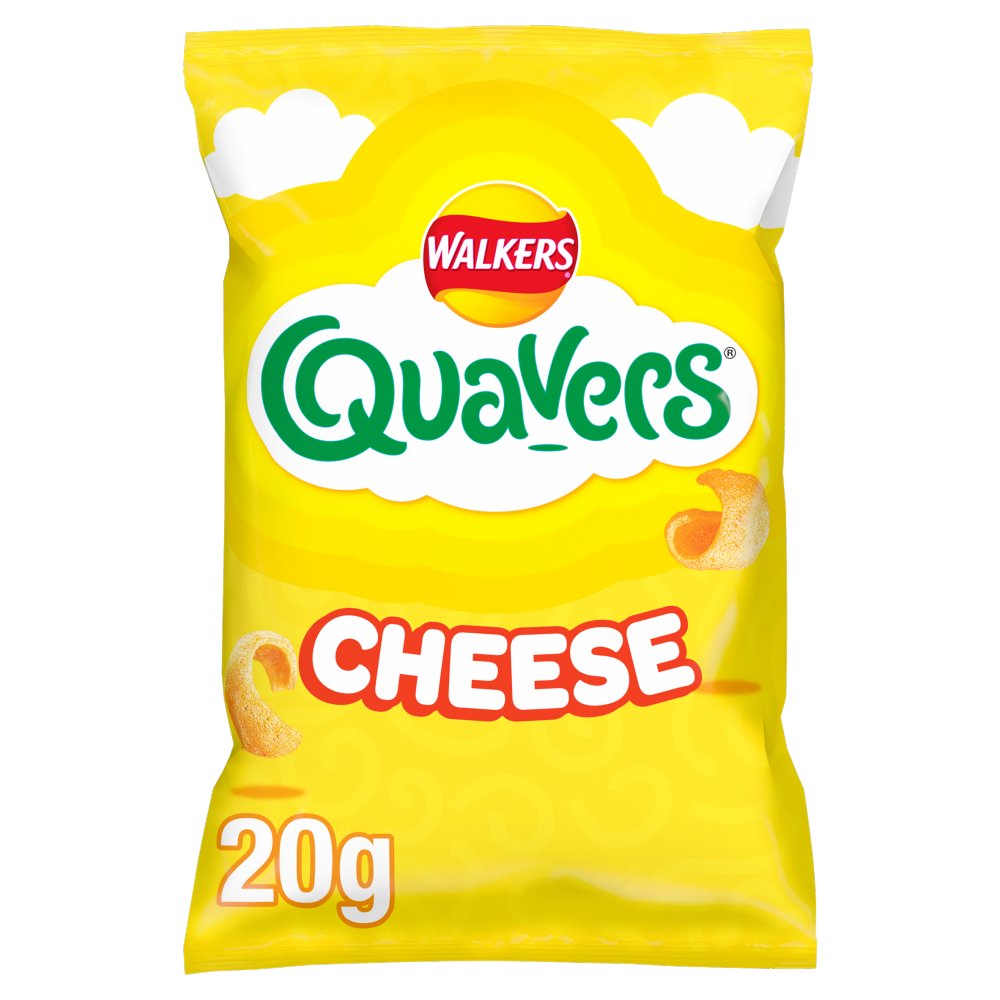 Walkers Quavers Cheese Grab Bag Crisps 20g
