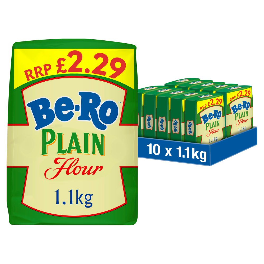 Be-Ro Plain Flour 1.1kg