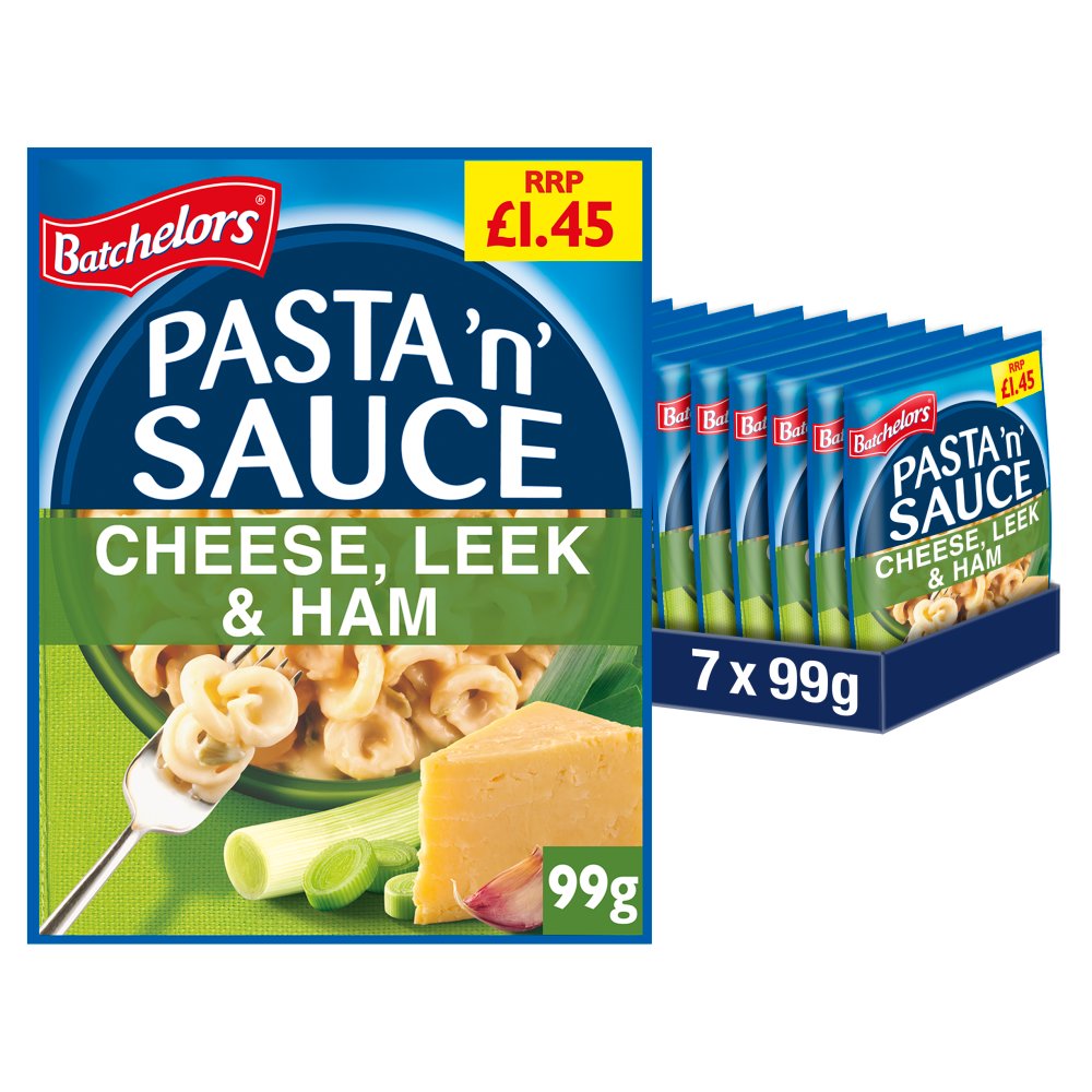 Batchelors Pasta'n' Sauce Cheese, Leek & Ham Flavour 99g
