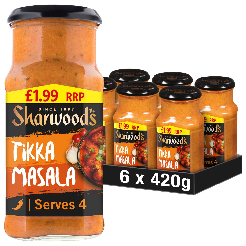 Sharwood's Tikka Masala Cooking Sauce 420g
