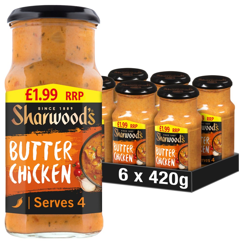 Sharwood's Butter Chicken Cooking Sauce 420g