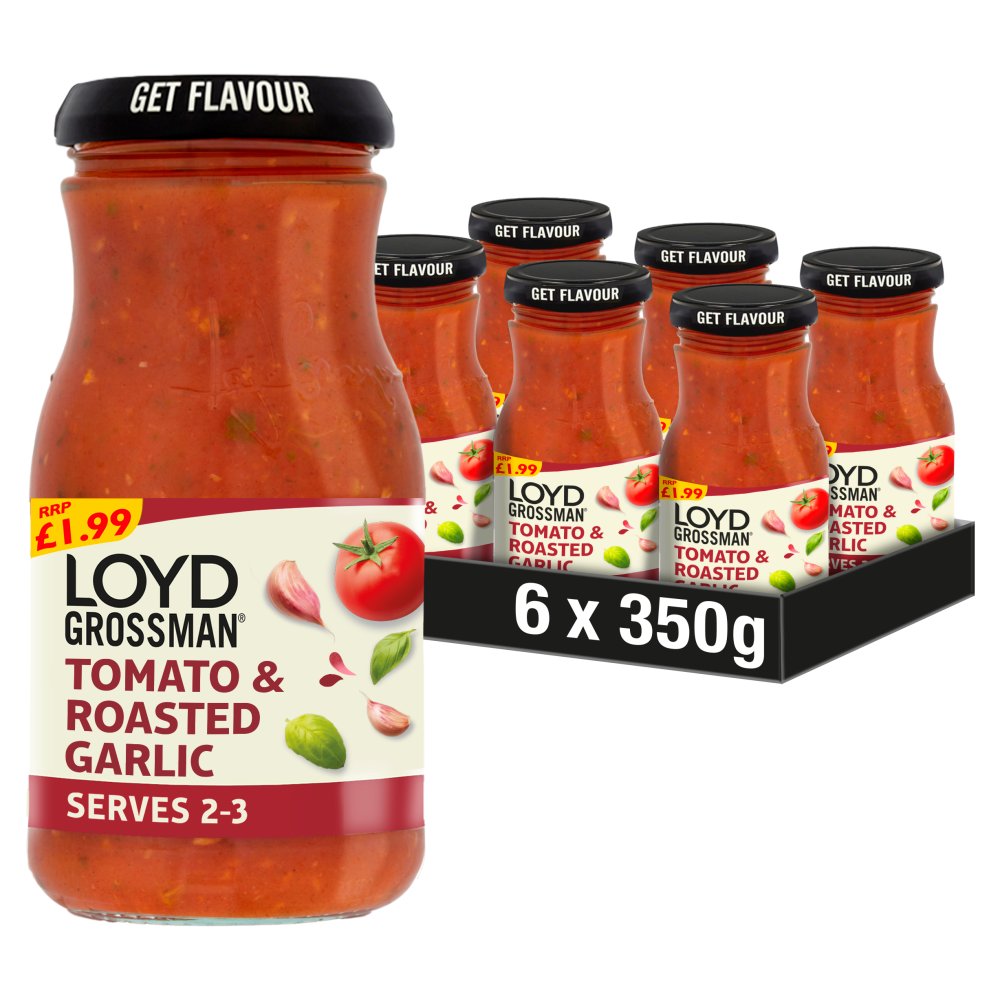 Loyd Grossman Tomato & Roasted Garlic 350g