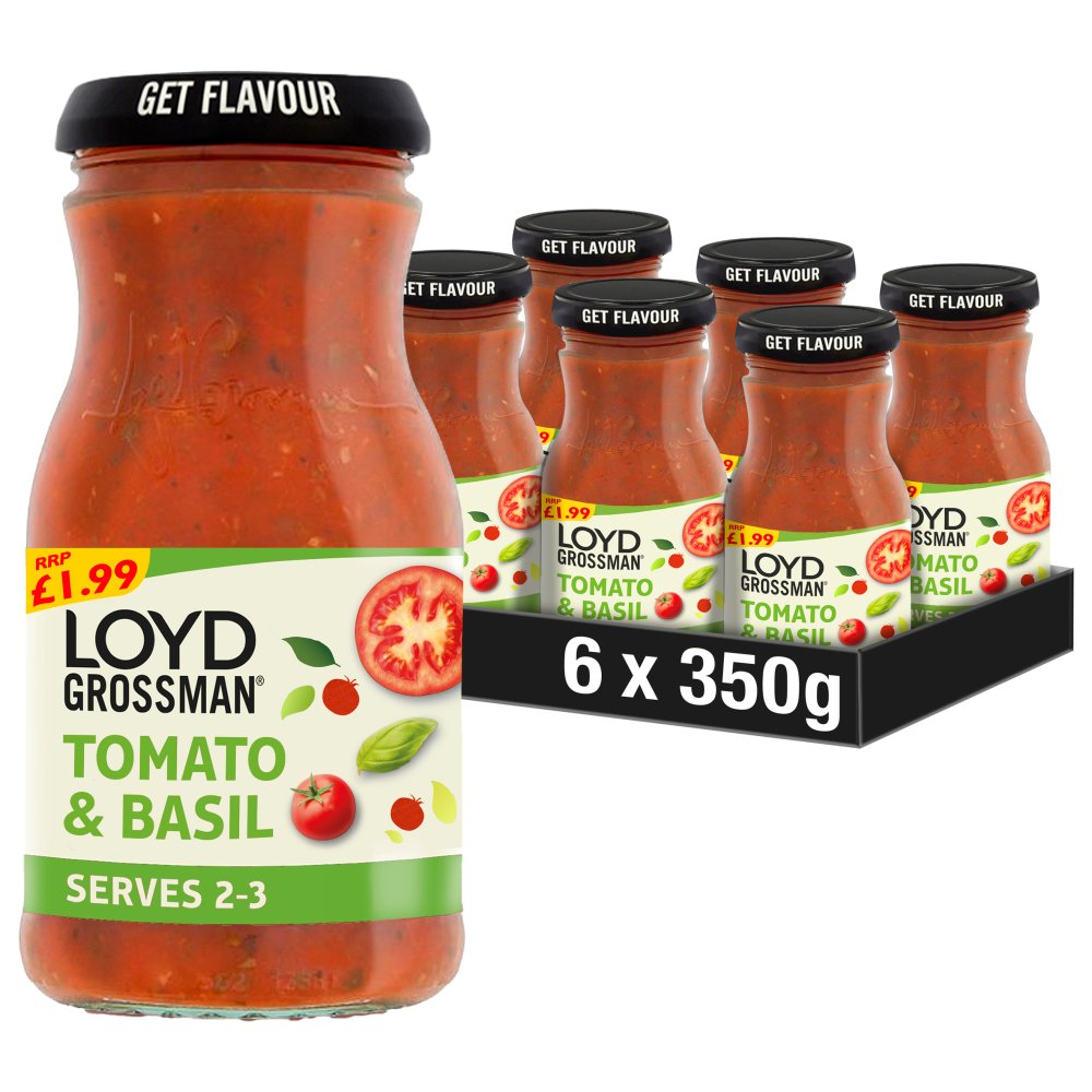 Loyd Grossman Tomato & Basil 350g