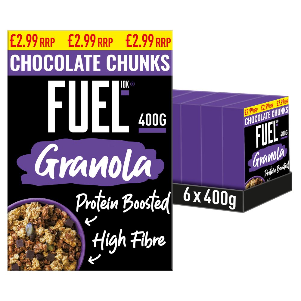 Fuel10k Chocolate Chunks Granola 400g
