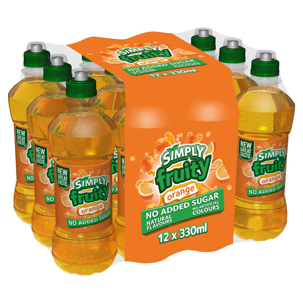 Simply Fruity Orange 12 x 330ml