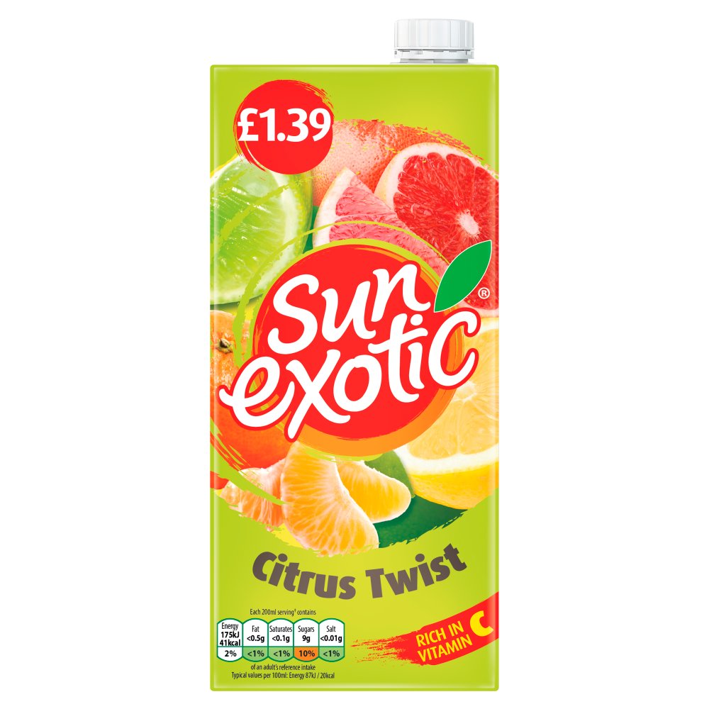 Sun Exotic Citrus Twist 1 litre