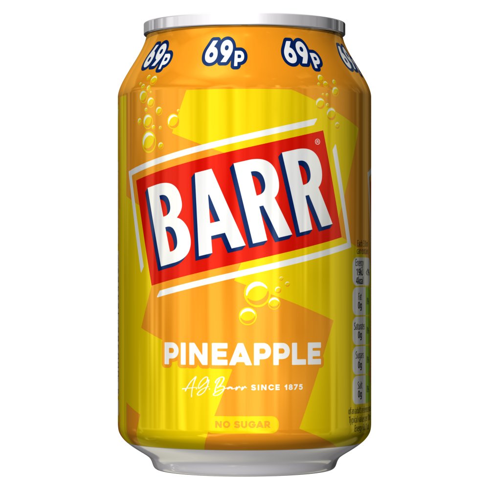 Barr Pineapple 330ml