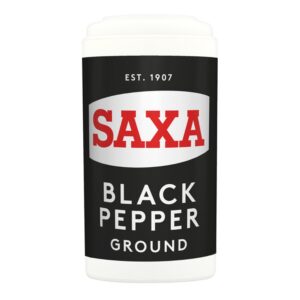 Saxa Ground Black Pepper 25g