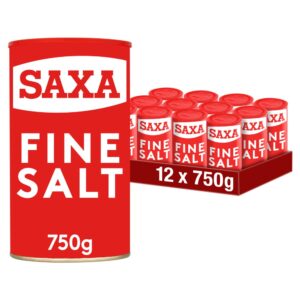 Saxa Fine Salt 750g