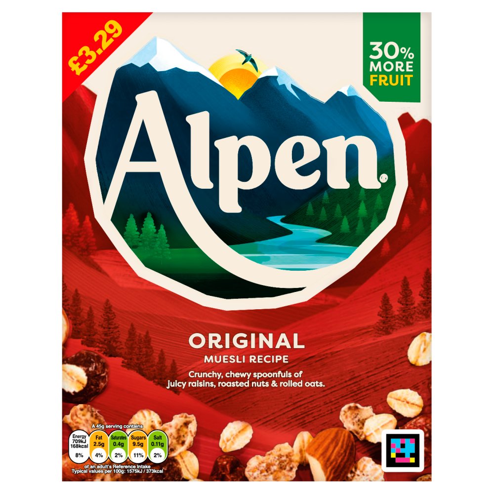 Alpen Original Muesli 550g PMP £3.29