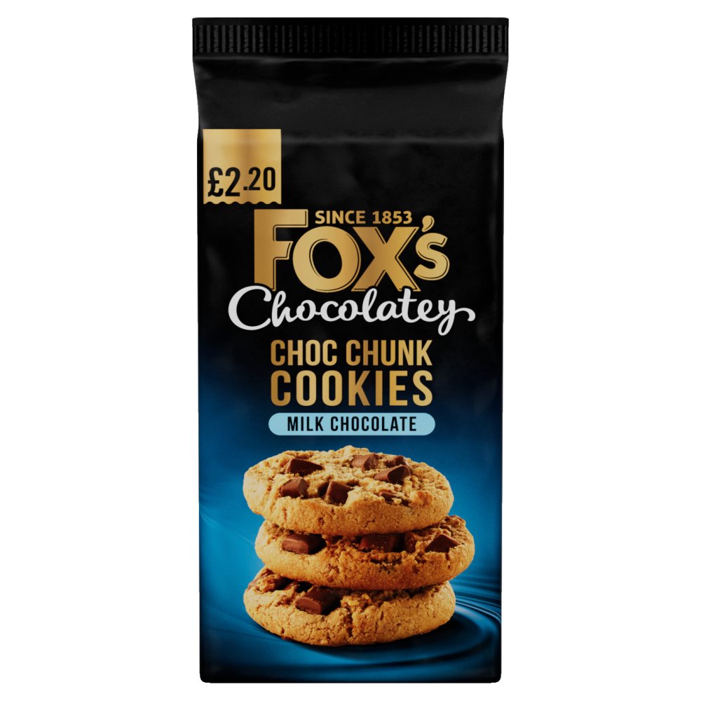 Fox's Fabulous Milk Chocolate Cookies 180g