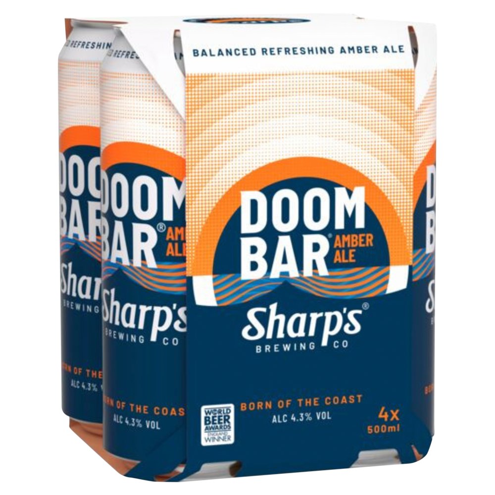 Doom Bar Amber Ale Can 4 x 500ml