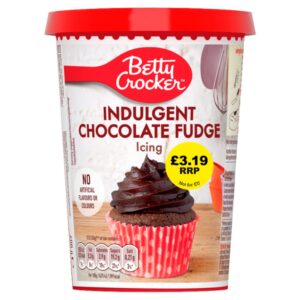 Betty Crocker Indulgent Chocolate Fudge Icing 400g-PMP £3.19