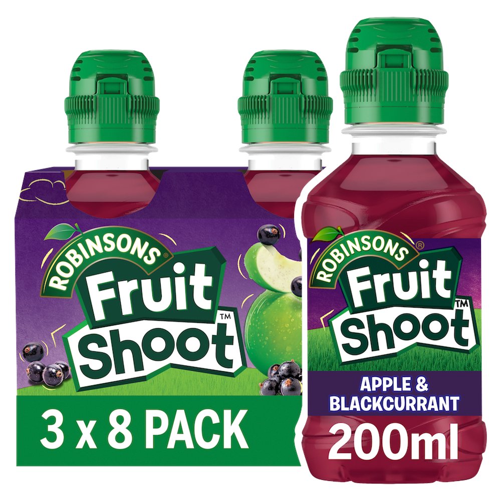 Fruit Shoot Apple & Blackcurrant Kids Juice Drink 8 x 200ml