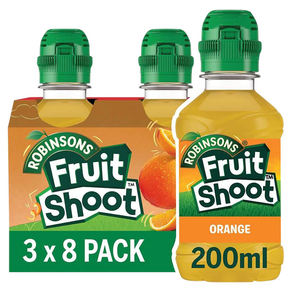 Fruit Shoot Orange Kids Juice Drink 8 x 200ml