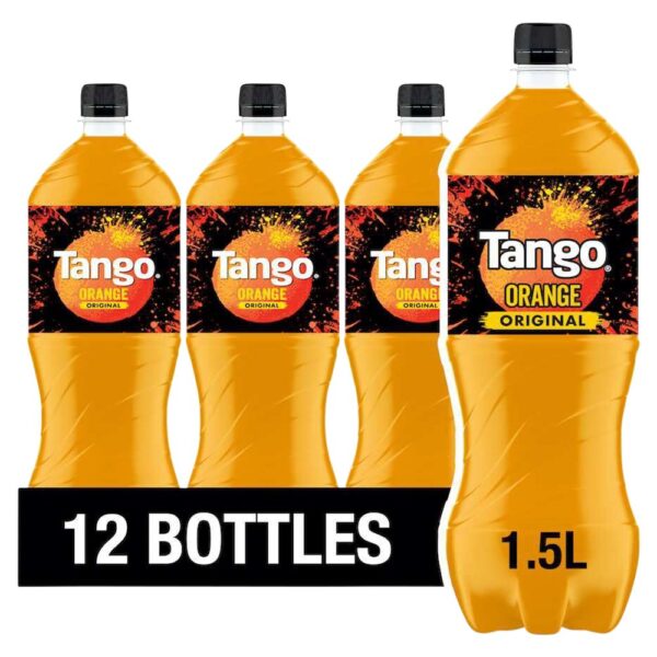 Tango Orange Original Bottles 12 x 1.5L