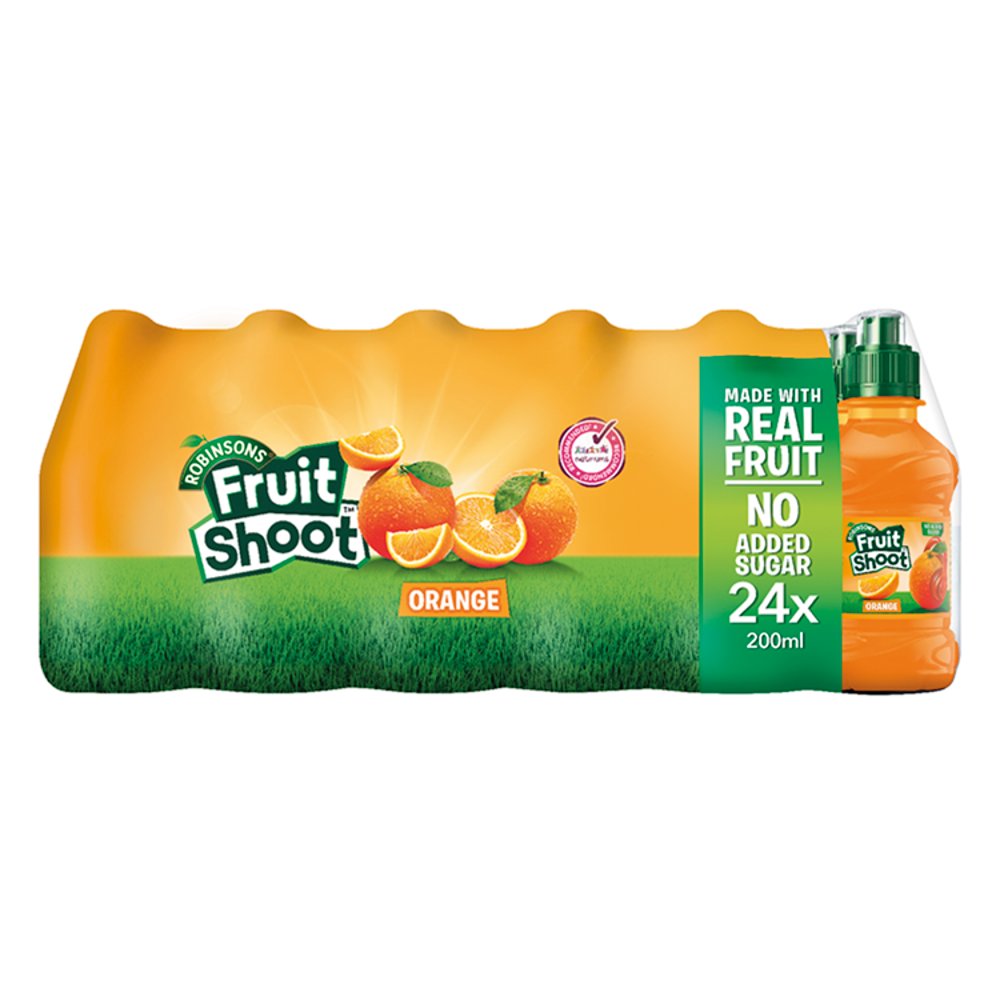 Fruit Shoot Orange Kids Juice Drink 24 x 200ml